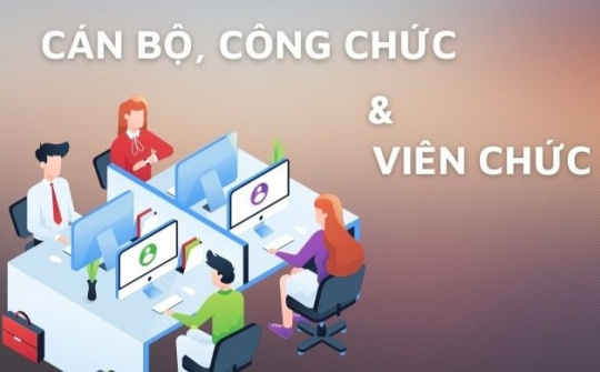 Nghiên cứu sửa đổi, bổ sung quy định của pháp luật về việc đánh giá, xếp loại cán bộ, CCVC để trả lương, thưởng theo kết quả thực thi nhiệm vụ