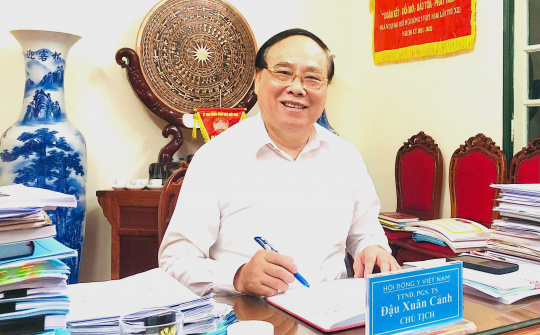 PGS.TS Đậu Xuân Cảnh: Tâm huyết xây dựng, phát triển ngành Y dược học cổ truyền Việt Nam