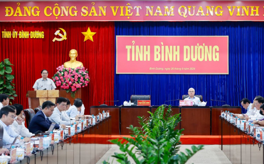 Bình Dương phát triển bứt phá, tăng tốc mạnh mẽ hơn nữa trên tất cả các lĩnh vực
