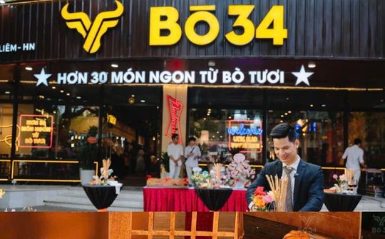 Thương hiệu Bò 34 - Dấu ấn đặc biệt món ngon từ Bò tươi