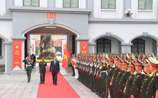 Tổng Bí thư, Chủ tịch nước Tô Lâm thăm và làm việc với Tổng cục II, Bộ Quốc phòng