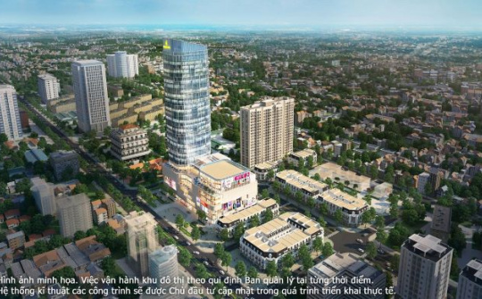 Vincom Shophouse Diamond Legacy - bất động sản hàng hiếm tại phố cổ thành Vinh