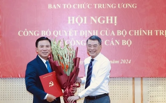 Bí thư tỉnh Thanh Hóa Đỗ Trọng Hưng làm Phó Ban Tổ chức Trung ương