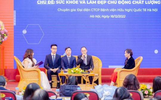 AHIB tổ chức tọa đàm về chăm sóc sức khỏe - sắc đẹp phụ nữ