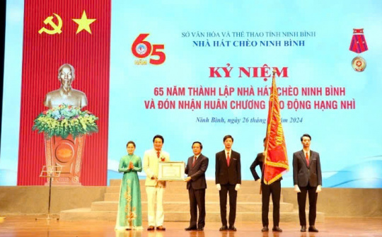 Nhà hát Chèo Ninh Bình: Bảo tồn và phát huy di sản nghệ thuật truyền thống
