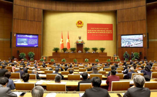 Hội nghị toàn quốc về đột phá phát triển khoa học, công nghệ, đổi mới sáng tạo