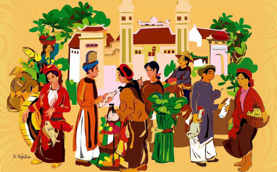 Hồn quê trong Tết cổ truyền