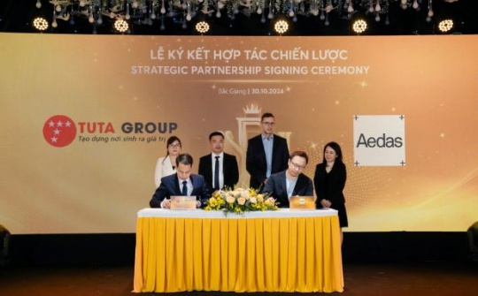 TUTA Group bắt tay với các đối tác toàn cầu kiến tạo biểu tượng Royal Mansion