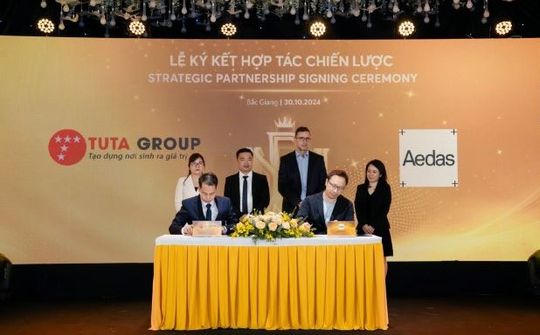 TUTA Group bắt tay với các đối tác toàn cầu kiến tạo biểu tượng Royal Mansion