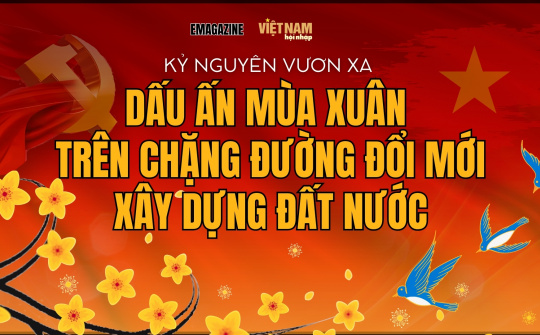 Kỷ nguyên vươn xa - Dấu ấn mùa xuân trên chặng đường đổi mới dựng xây đất nước