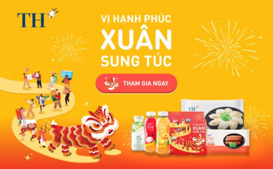 Gom hạnh phúc ngập tràn với quà tặng tốt cho sức khỏe đón TẾT 2025 của các nhãn hàng đồ uống TH