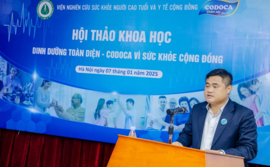 Hội thảo khoa học dinh dưỡng toàn diện – Codoca vì sức khỏe cộng đồng
