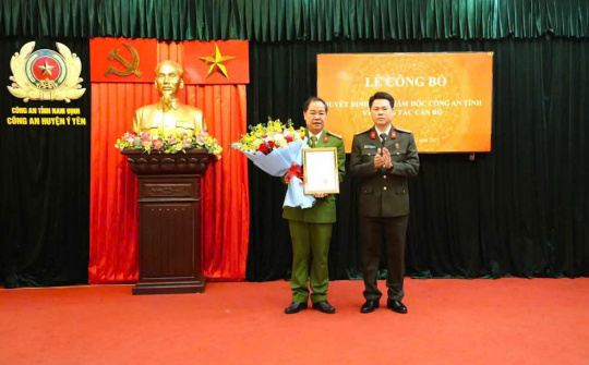 Công an tỉnh Nam Định chủ động, quyết liệt, đi đầu thực hiện quy định, chủ trương sắp xếp, tinh gọn tổ chức bộ máy