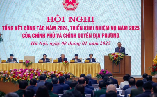 'Tăng tốc và bứt phá' để đạt mục tiêu phát triển KTXH của năm 2025 và cả nhiệm kỳ