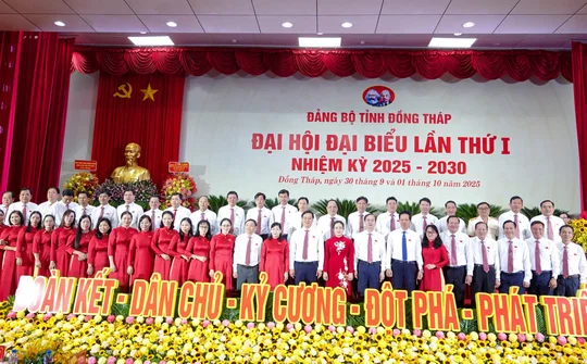 Đại hội Đảng bộ tỉnh Đồng Tháp - Bước ngoặt phát triển mới đáng kỳ vọng
