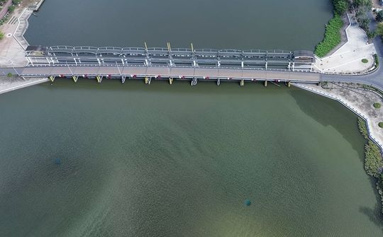 Vĩnh Long: Vận hành hồ chứa nước ngọt lớn nhất vùng ĐBSCL