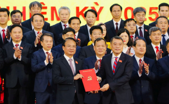 Ông Đặng Xuân Phong được chỉ định giữ chức Bí thư Tỉnh ủy Ninh Bình nhiệm kỳ mới