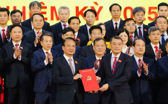 Ông Đặng Xuân Phong được chỉ định giữ chức Bí thư Tỉnh ủy Ninh Bình nhiệm kỳ mới