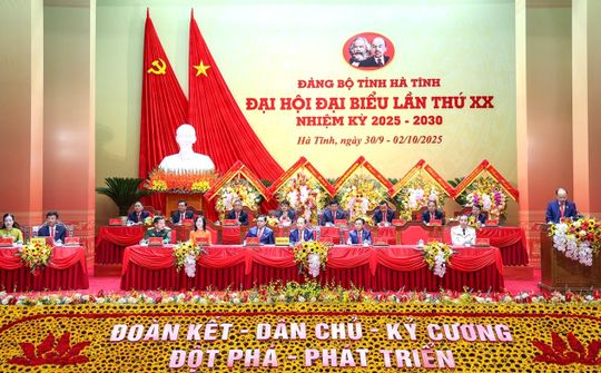 Phấn đấu đưa Hà Tĩnh thành cực tăng trưởng mới của Bắc Trung Bộ