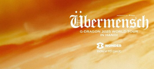 G-DRAGON 2025 WORLD TOUR [Übermensch] mở bán vé Day 2 tại 8Wonder Ocean City