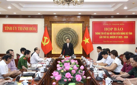 Thanh Hóa: Sẵn sàng cho Đại hội đại biểu Đảng bộ tỉnh lần thứ XX