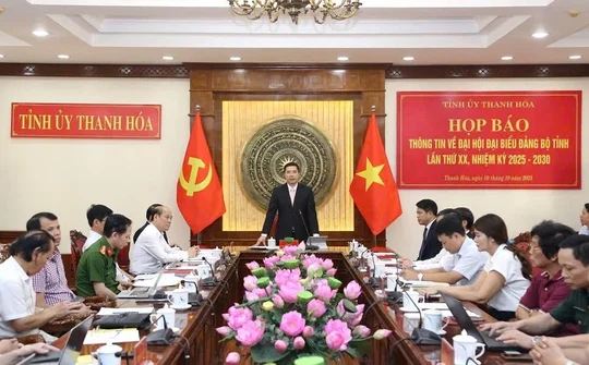 Thanh Hóa: Sẵn sàng cho Đại hội đại biểu Đảng bộ tỉnh lần thứ XX