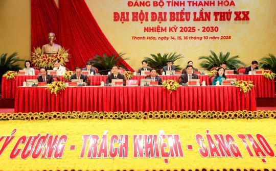 Thanh Hóa hoàn thành phiên trù bị Đại hội đại biểu Đảng bộ tỉnh lần thứ XX