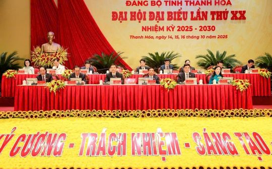 Thanh Hóa hoàn thành phiên trù bị Đại hội đại biểu Đảng bộ tỉnh lần thứ XX