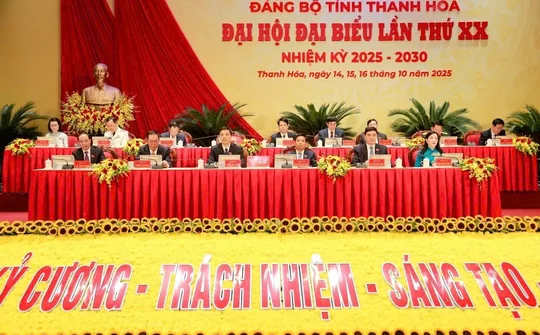 Thanh Hóa hoàn thành phiên trù bị Đại hội đại biểu Đảng bộ tỉnh lần thứ XX