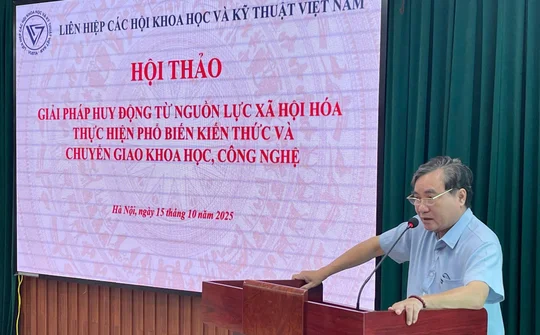 Phát huy nguồn lực xã hội trong phổ biến kiến thức khoa học & công nghệ