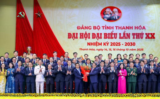 Thanh Hóa phấn đấu nằm trong nhóm các tỉnh dẫn đầu cả nước