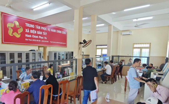 Chính quyền 2 cấp ở Điện Bàn Tây – Hướng đến quản trị hiện đại, phục vụ Nhân dân