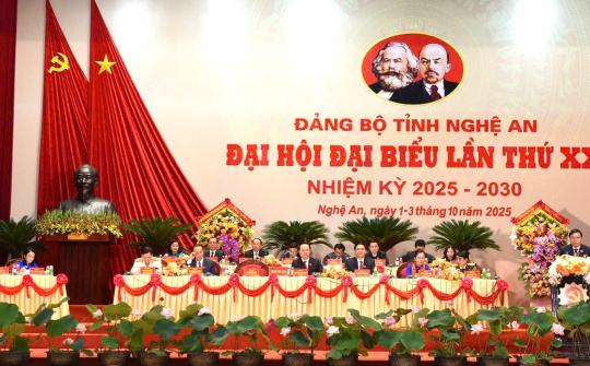 Nghệ An tạo bước đột phá bước vào kỷ nguyên mới