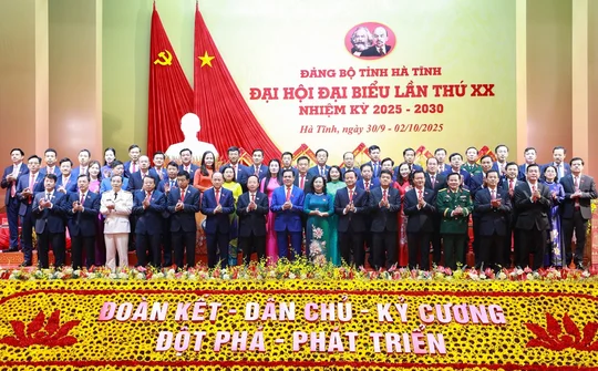 Thành công Đại hội – Nền tảng cho nhiệm kỳ mới của Hà Tĩnh
