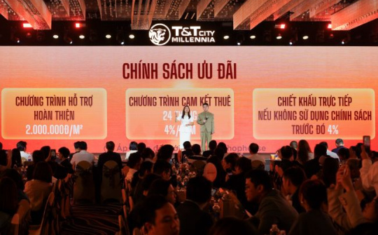 Thị trường TP.HCM “dậy sóng” T&T City Millennia: 100% giỏ hàng có chủ tại lễ mở bán