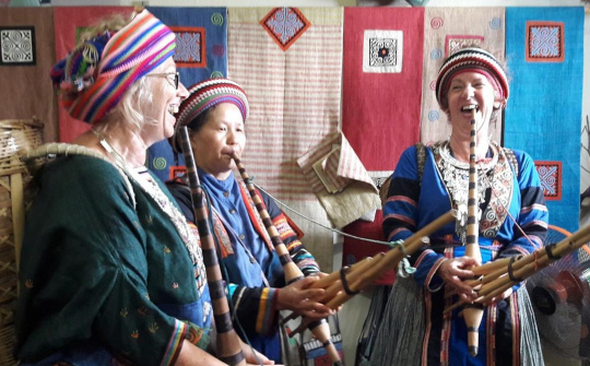 Flowers Amidst Everyday Life