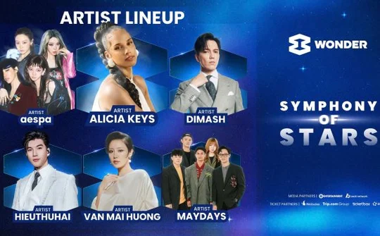 Alicia Keys, aespa, Dimash cùng dàn sao Việt “đổ bộ” 8Wonder Winter 2025