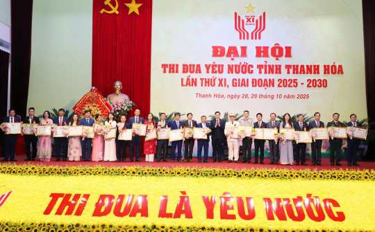 Thanh Hóa: Khơi dậy khát vọng phát triển từ phong trào thi đua yêu nước