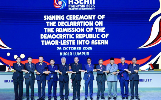 Xây dựng Cộng đồng ASEAN đoàn kết, ổn định, tự cường, phát triển bền vững và bao trùm