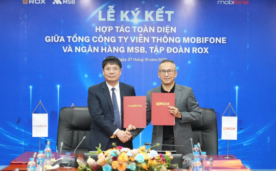 MobiFone và ROX Group hợp tác thúc đẩy chuyển đổi số toàn diện