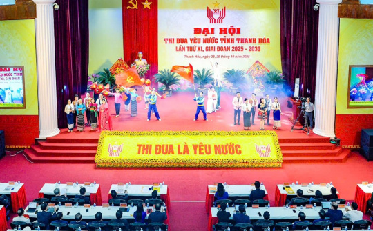 Đại hội Thi đua yêu nước Thanh Hóa lần thứ XI: Tôn vinh hàng vạn tập thể, cá nhân tiêu biểu, xuất sắc