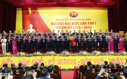 Đại hội Đảng bộ tỉnh Hưng Yên: Mở ra chương mới phát triển nhanh, bền vững và hiện đại