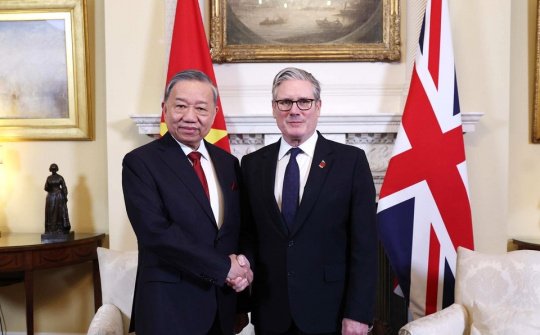 Tuyên bố chung về việc nâng cấp quan hệ Việt Nam - Anh lên Đối tác Chiến lược toàn diện