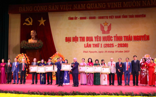 Từ phong trào thi đua yêu nước - Thái Nguyên bứt phá trên hành trình phát triển mới