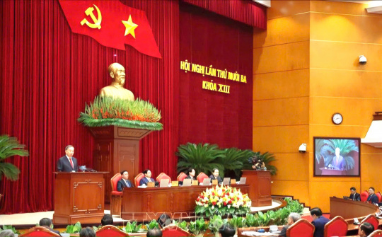 Khai mạc Hội nghị lần thứ 13 Ban Chấp hành Trung ương Đảng khóa XIII