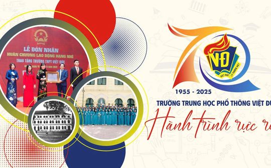 THPT Việt Đức 70 năm: 'Hành trình rực rỡ' kết nối thế hệ, lan tỏa tinh thần hội nhập