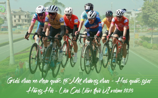 Hướng đến Giải đua xe đạp quốc tế “Một đường đua Hai quốc gia”  năm 2025