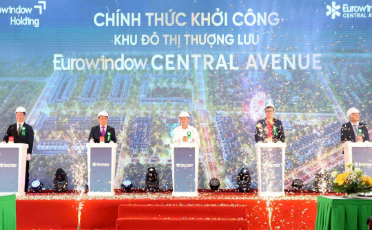 Eurowindow Holding khởi công dự án khu đô thị thượng lưu tại Nghệ An