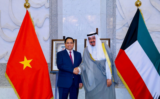 Việt Nam – Kuwait nâng cấp quan hệ lên Đối tác Chiến lược