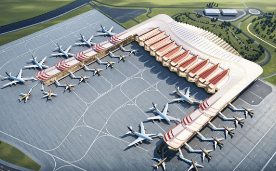 Dự án mở rộng Cảng Hàng không Phú Quốc đột phá tiến độ thi công để đón APEC 2027